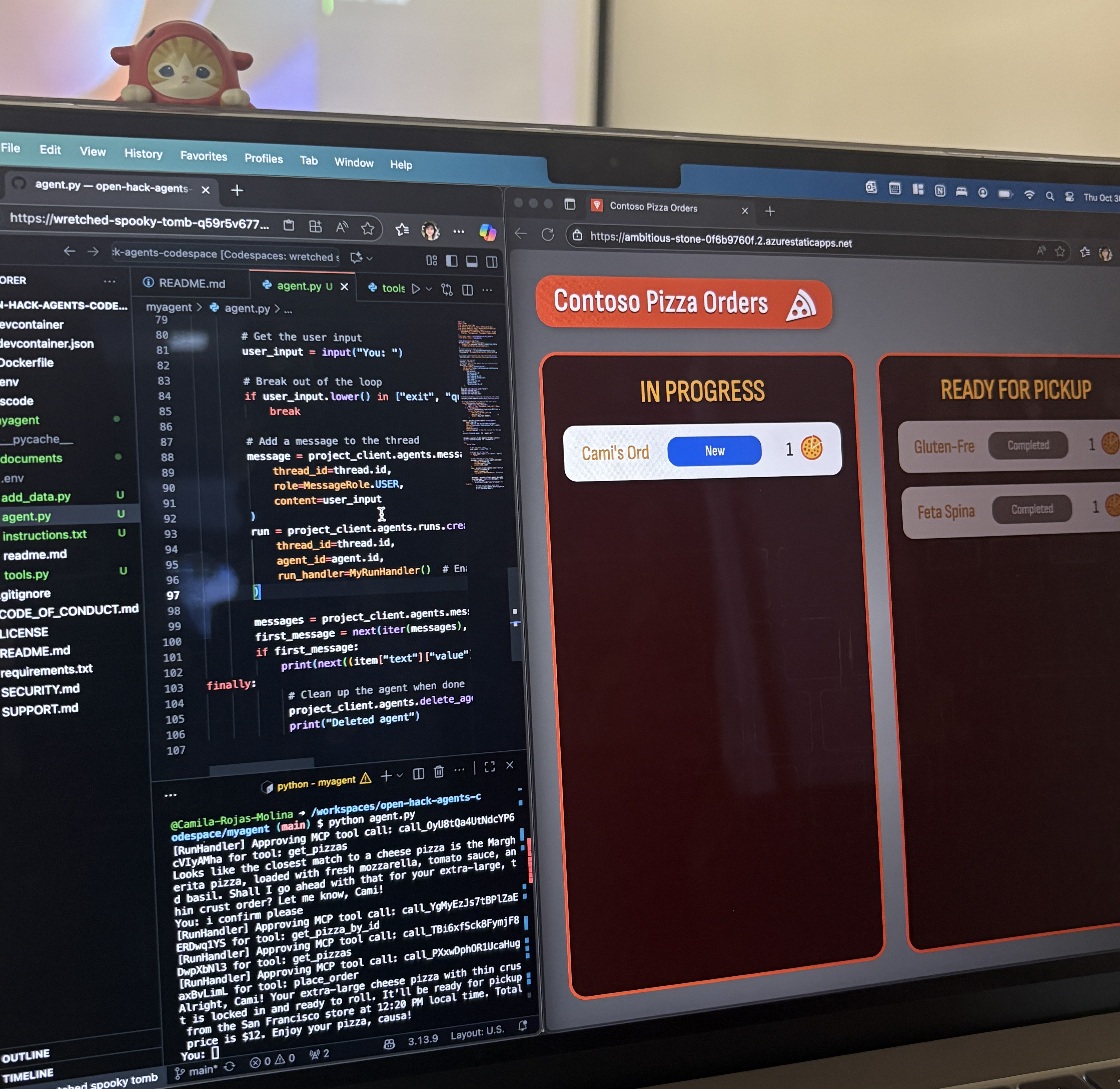 Project 3 screenshot
